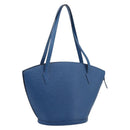 LOUIS VUITTON Epi Saint Jacques Shopping Shoulder Bag Blue M52275 LV Auth ka7138-1