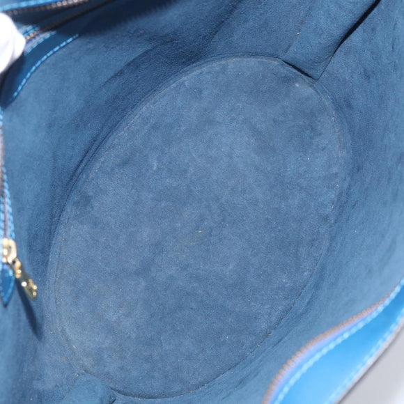 LOUIS VUITTON Epi Saint Jacques Shopping Shoulder Bag Blue M52275 LV Auth ka7138