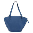 LOUIS VUITTON Epi Saint Jacques Shopping Shoulder Bag Blue M52275 LV Auth ka7138-2
