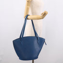 LOUIS VUITTON Epi Saint Jacques Shopping Shoulder Bag Blue M52275 LV Auth ka7138-23