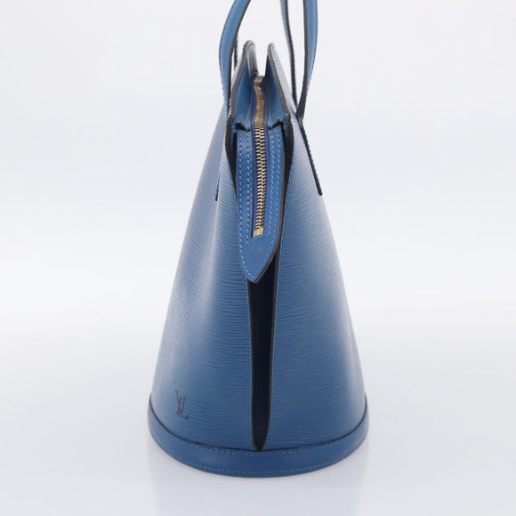 LOUIS VUITTON Epi Saint Jacques Shopping Shoulder Bag Blue M52275 LV Auth ka7138