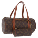 LOUIS VUITTON Monogram Papillon 30 Hand Bag M51365 LV Auth ka7139V-1