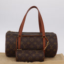 LOUIS VUITTON Monogram Papillon 30 Hand Bag M51365 LV Auth ka7139V-25