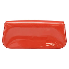 LOUIS VUITTON Vernis Pochette Sobie Bag Orenge Sunset M93727 LV Auth ka713V - 0