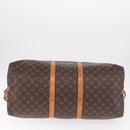 LOUIS VUITTON Monogram Keepall Bandouliere55 Boston Bag M41414 LV Auth ka7142-14