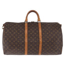 LOUIS VUITTON Monogram Keepall Bandouliere55 Boston Bag M41414 LV Auth ka7142-2