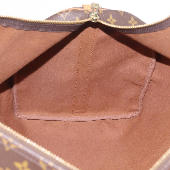 LOUIS VUITTON Monogram Keepall Bandouliere55 Boston Bag M41414 LV Auth ka7142