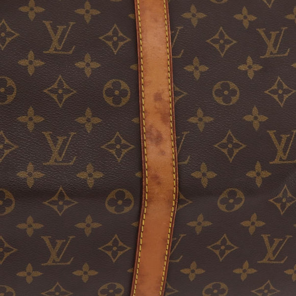 LOUIS VUITTON Monogram Keepall Bandouliere55 Boston Bag M41414 LV Auth ka7142
