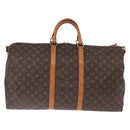 LOUIS VUITTON Monogram Keepall Bandouliere55 Boston Bag M41414 LV Auth ka7142-4