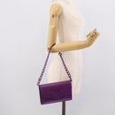 GUCCI GuccissimaGG Horsebit Chain Bag Leather Black Gold 724713 Auth ka7147M-24