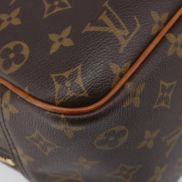 LOUIS VUITTON Monogram Deauville Hand Bag M47270 LV Auth ka7148A