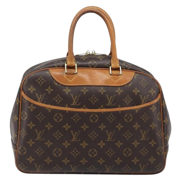 LOUIS VUITTON Monogram Deauville Hand Bag M47270 LV Auth ka7148A