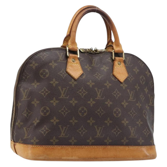 LOUIS VUITTON Monogram Alma Hand Bag M51130 LV Auth ka7155