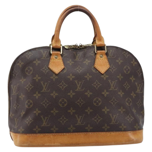 LOUIS VUITTON Monogram Alma Hand Bag M51130 LV Auth ka7155