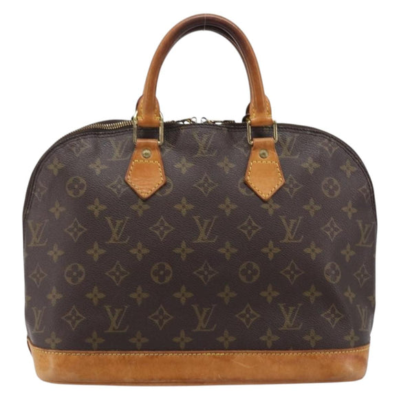 LOUIS VUITTON Monogram Alma Hand Bag M51130 LV Auth ka7155