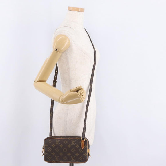 LOUIS VUITTON Monogram Marly Bandouliere Shoulder Bag M51828 LV Auth ka7156