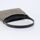 Bally Shoulder Bag Tweed Beige Silver Auth ka7160A-7
