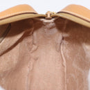 GUCCI Micro GG Supreme Shoulder Bag PVC Beige Gold 007 113 0115 Auth ka7162-21