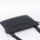 GUCCI GG Canvas Shoulder Bag Black Silver 90476 Auth ka7171A-6