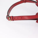 LOUIS VUITTON Epi Petit Noe Shoulder Bag Red M44107 LV Auth ka7175-10