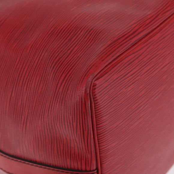 LOUIS VUITTON Epi Petit Noe Shoulder Bag Red M44107 LV Auth ka7175