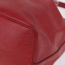 LOUIS VUITTON Epi Petit Noe Shoulder Bag Red M44107 LV Auth ka7175-13