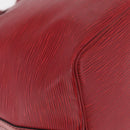 LOUIS VUITTON Epi Petit Noe Shoulder Bag Red M44107 LV Auth ka7175-14
