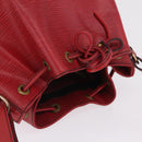 LOUIS VUITTON Epi Petit Noe Shoulder Bag Red M44107 LV Auth ka7175-6