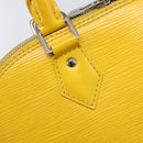 LOUIS VUITTON Epi Alma PM Hand Bag Yellow citron M40619 LV Auth ka7182A-16