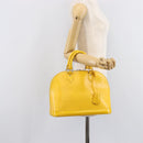LOUIS VUITTON Epi Alma PM Hand Bag Yellow citron M40619 LV Auth ka7182A-24