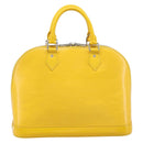 LOUIS VUITTON Epi Alma PM Hand Bag Yellow citron M40619 LV Auth ka7182A-3