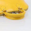 LOUIS VUITTON Epi Alma PM Hand Bag Yellow citron M40619 LV Auth ka7182A-7