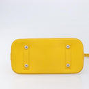 LOUIS VUITTON Epi Alma PM Hand Bag Yellow citron M40619 LV Auth ka7182A-9