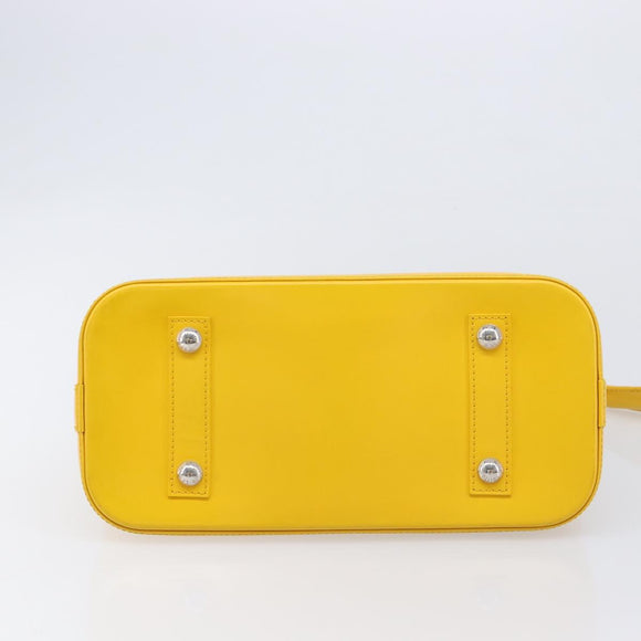 LOUIS VUITTON Epi Alma PM Hand Bag Yellow citron M40619 LV Auth ka7182A