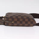 LOUIS VUITTON Damier Ebene Geronimos Shoulder Bag N51994 LV Auth ka7186-12