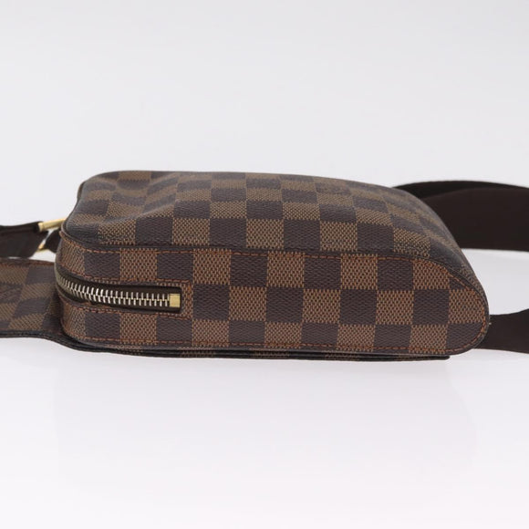 LOUIS VUITTON Damier Ebene Geronimos Shoulder Bag N51994 LV Auth ka7186