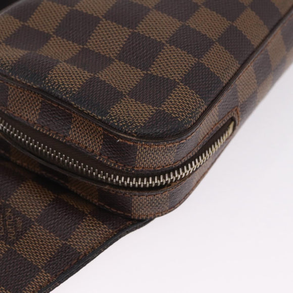 LOUIS VUITTON Damier Ebene Geronimos Shoulder Bag N51994 LV Auth ka7186