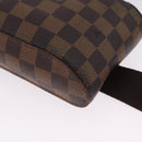 LOUIS VUITTON Damier Ebene Geronimos Shoulder Bag N51994 LV Auth ka7186-14