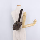 LOUIS VUITTON Damier Ebene Geronimos Shoulder Bag N51994 LV Auth ka7186-25