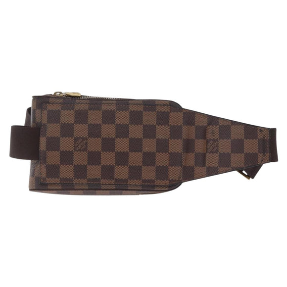 LOUIS VUITTON Damier Ebene Geronimos Shoulder Bag N51994 LV Auth ka7186