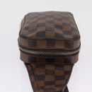LOUIS VUITTON Damier Ebene Geronimos Shoulder Bag N51994 LV Auth ka7186-5