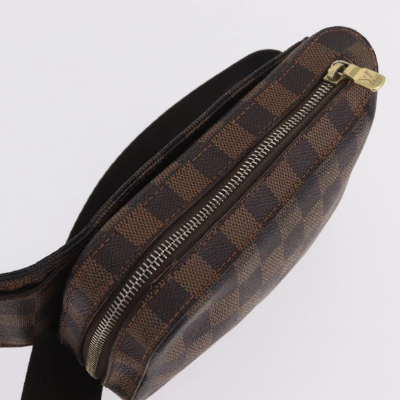 LOUIS VUITTON Damier Ebene Geronimos Shoulder Bag N51994 LV Auth ka7186