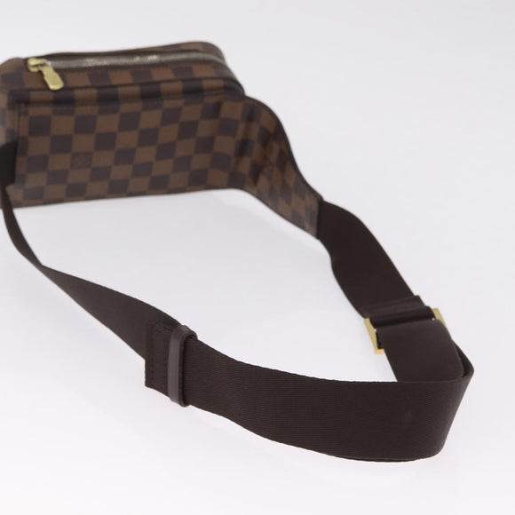 LOUIS VUITTON Damier Ebene Geronimos Shoulder Bag N51994 LV Auth ka7186