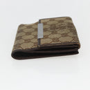 LOUIS VUITTON Gucci Monogram Wallet 3 Set Beige LV Auth ka719-12