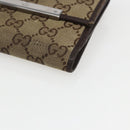 LOUIS VUITTON Gucci Monogram Wallet 3 Set Beige LV Auth ka719-15