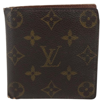 LOUIS VUITTON Gucci Monogram Wallet 3 Set Beige LV Auth ka719 - 0