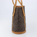 LOUIS VUITTON Monogram Bucket GM Shoulder Bag M42236 LV Auth ka7190-4