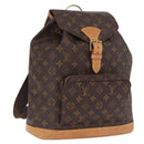 LOUIS VUITTON Monogram Montsouris GM Backpack M51135 LV Auth ka7192-1