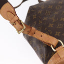 LOUIS VUITTON Monogram Montsouris GM Backpack M51135 LV Auth ka7192-11