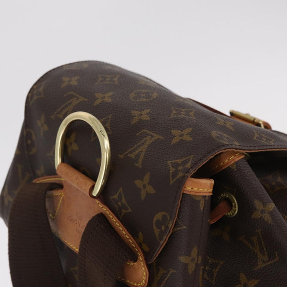 LOUIS VUITTON Monogram Montsouris GM Backpack M51135 LV Auth ka7192